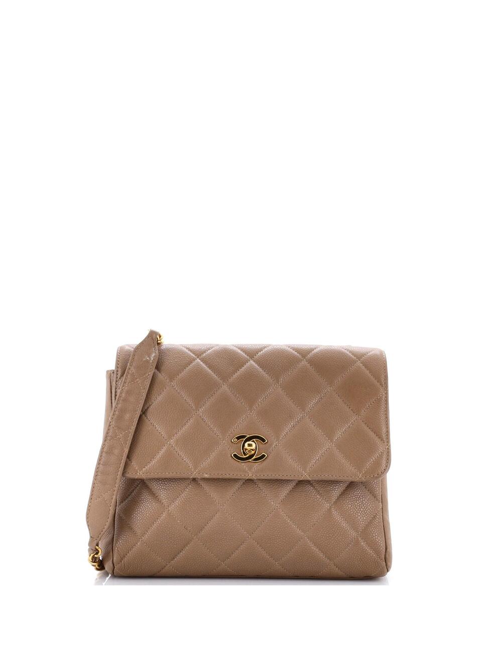 Chanel Vintage Square Cc Flap Bag #242393C45B